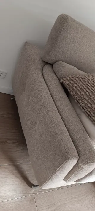 Sofá Chaise Longue Beige