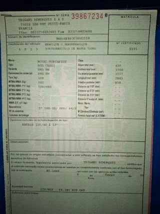 Carro para Quads y Motos