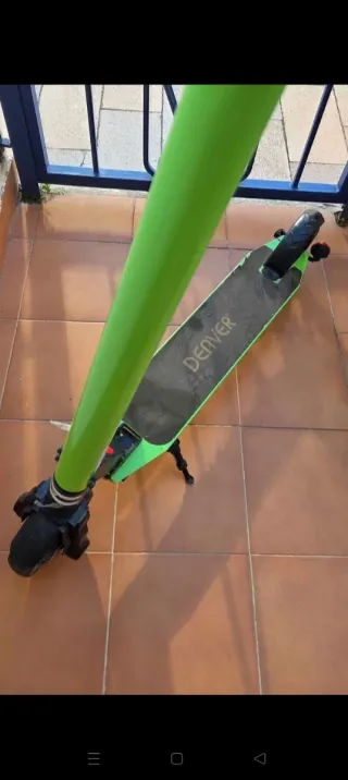Patinete Eléctrico Denver Verde