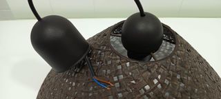 3 lámparas de métal