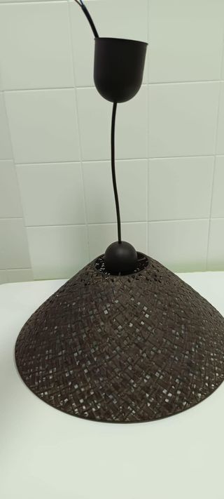 3 lámparas de métal