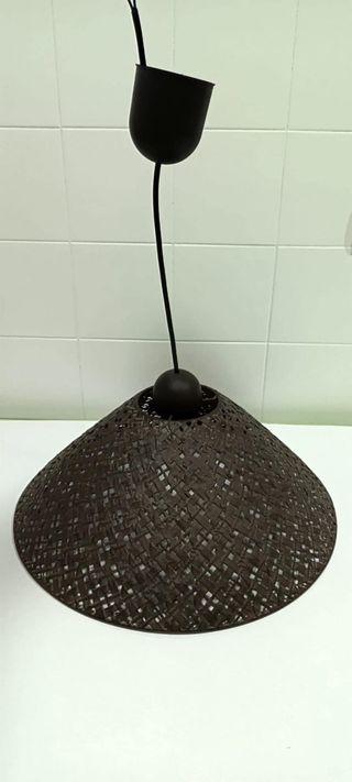 3 lámparas de métal