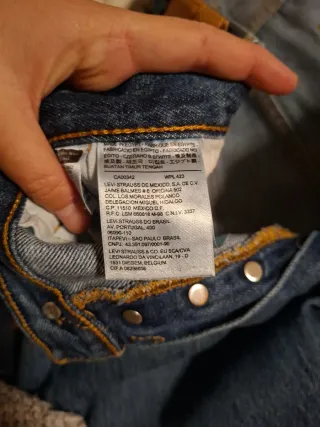 Vaqueros Levi's Azules Hombre