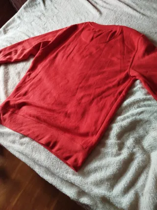 Sudadera Roja sin capucha Primark