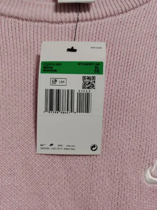 Jersey Nike Rosa Talla XL