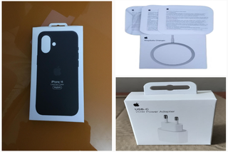 Funda Piel iPhone 16 + MagSafe + Cargador