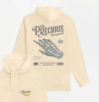 Sudadera beige "My Precious the one jewel"