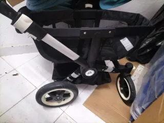 Bugaboo Donkey Silla Gemelar Azul