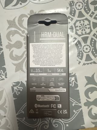 Pulsómetro Garmin HRM-DUAL