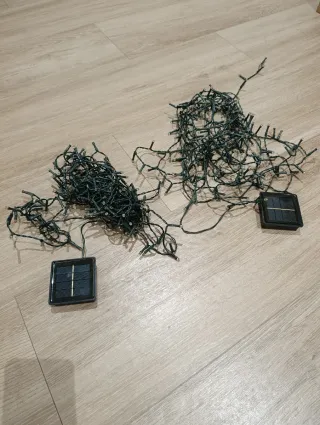 Luces Navideñas Solares