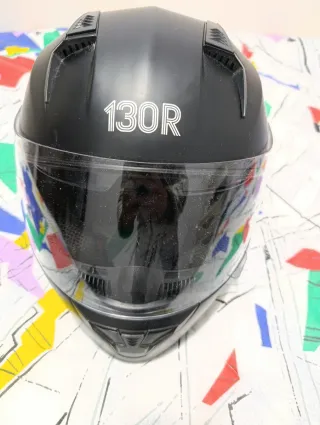 Casco Moto C.130R Katsura Negro