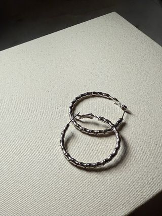 Pendientes Aro Mujer Plata