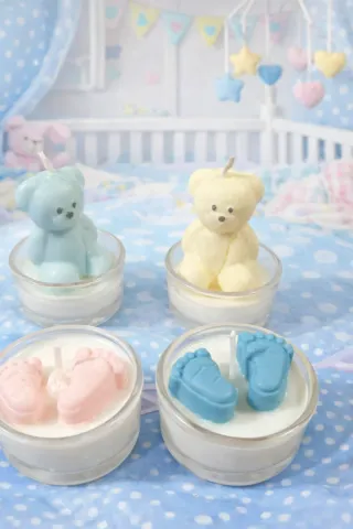 Velitas babyshower o bautizos