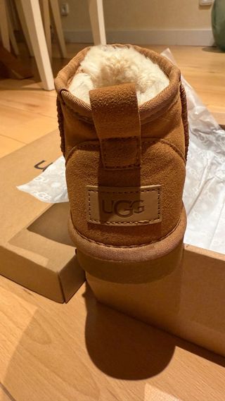 Botas de pelo marrones invierno