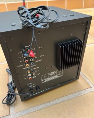 Subwoofer NGS Sphere Negro