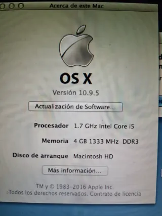 MacBook Air 1.7 GHz 4GB RAM (2011)