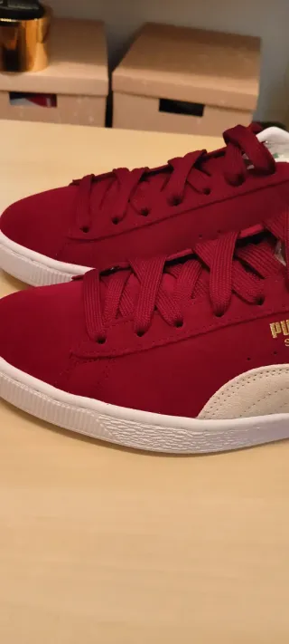 Zapatillas Puma Suede Classic Rojas