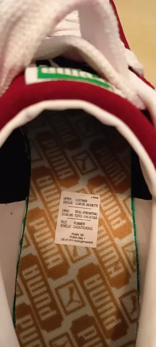 Zapatillas Puma Suede Classic Rojas