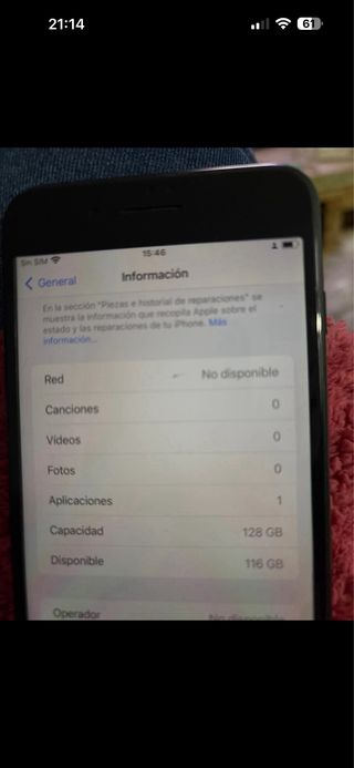 iPhone 7 Plus Plata 32GB