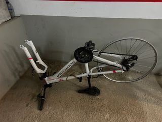 Marco de Bicicleta Rockrider Blanco