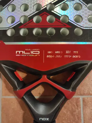 Pala Pádel NOX ML10 Luxury Shotgun 18K 2024