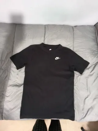 Camiseta Nike Negra Talla XL Niño