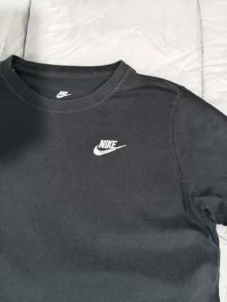 Camiseta Nike Negra Talla XL Niño