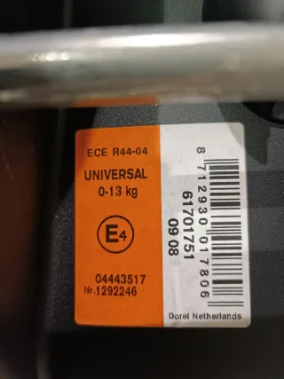 Maxi-Cosi Silla de Coche Negra