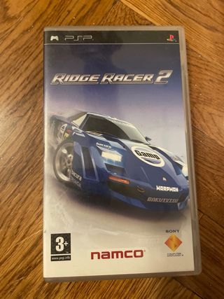 PSP Negra + 2 Juegos (Alpha Max, Ridge Racer 2)