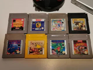 Lote 8 Jogos Game Boy + Nintendo DS lite