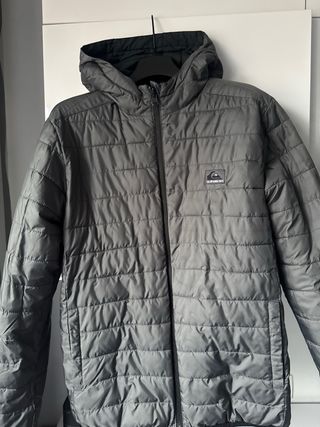 Parka Quiksilver niño talla 16 reversible