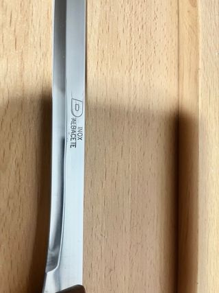 Cuchillo Jamonero Acero Inox Albacete