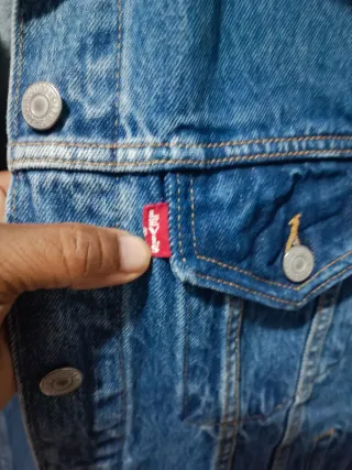 Chaqueta tejana Levi's azul