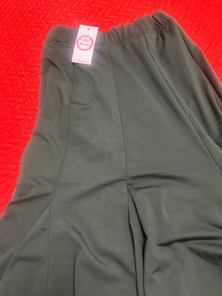 Falda Flamenca Negra 8 Quillas Ensayo