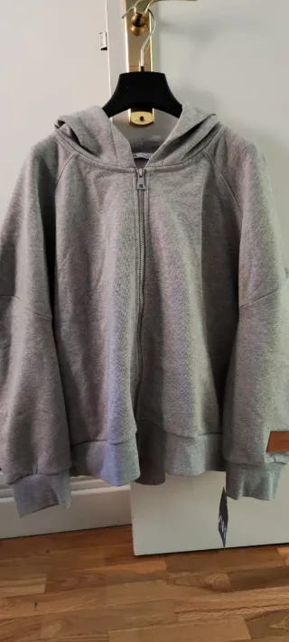 Sudadera Zara Hombre Gris