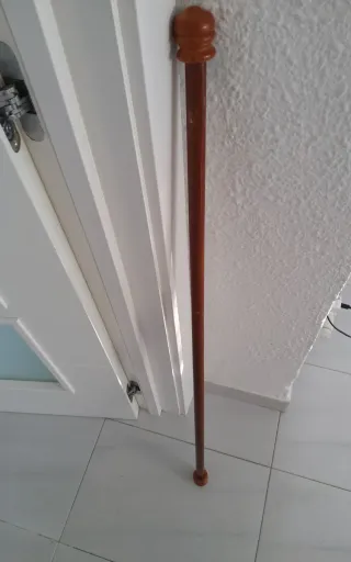 Barra de cortina de madera