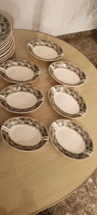 Gran vajilla inglesa Johnson Bros McBaine nueva