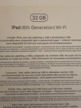 iPad 6ª Gen 32GB oro rosa