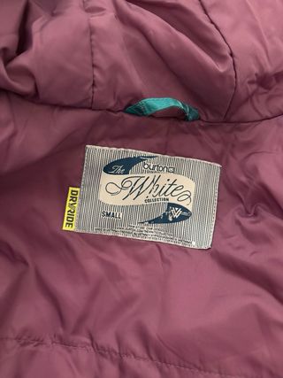 Anorak Nieve Burton S morado y turquesa