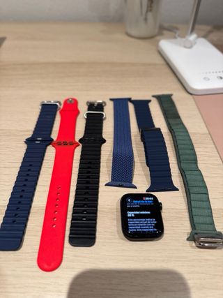 Apple Watch SE 2ª Gen + 4 correas