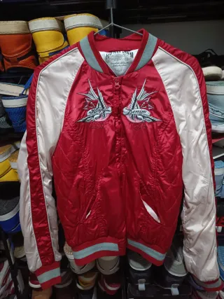 Chaqueta Bomber Tommy Hilfiger Roja Talla M