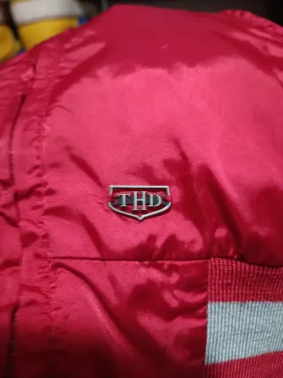 Chaqueta Bomber Tommy Hilfiger Roja Talla M