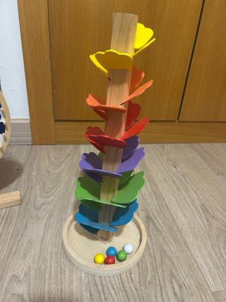 Juguetes de Madera Aldi - apenas usados.