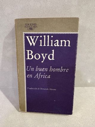 Novela ,Un Buen Hombre En Africa