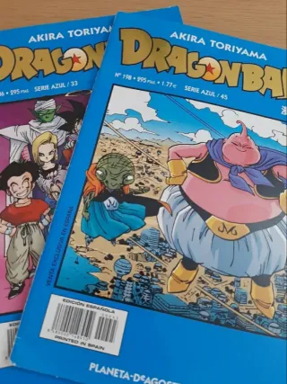 Manga dragon ball serie azul
