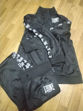 Chándal Leone 1947 Talla XL junior negro