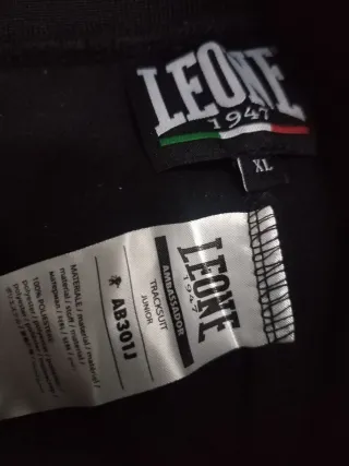 Chándal Leone 1947 Talla XL junior negro