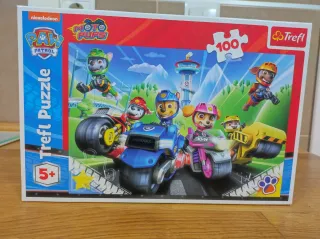 Puzzle Patrulla Canina Moto Pups 100 Piezas