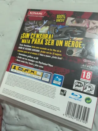 PAL ESP No More Heroes Paradise PS3 Konami