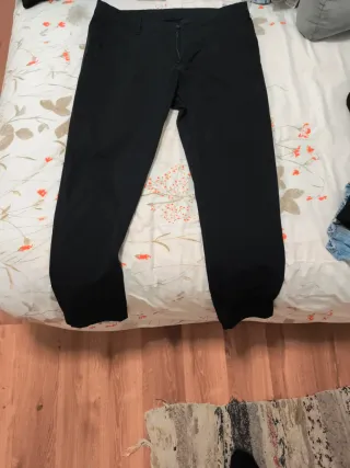 Pantalones Zara Negros Talla 48